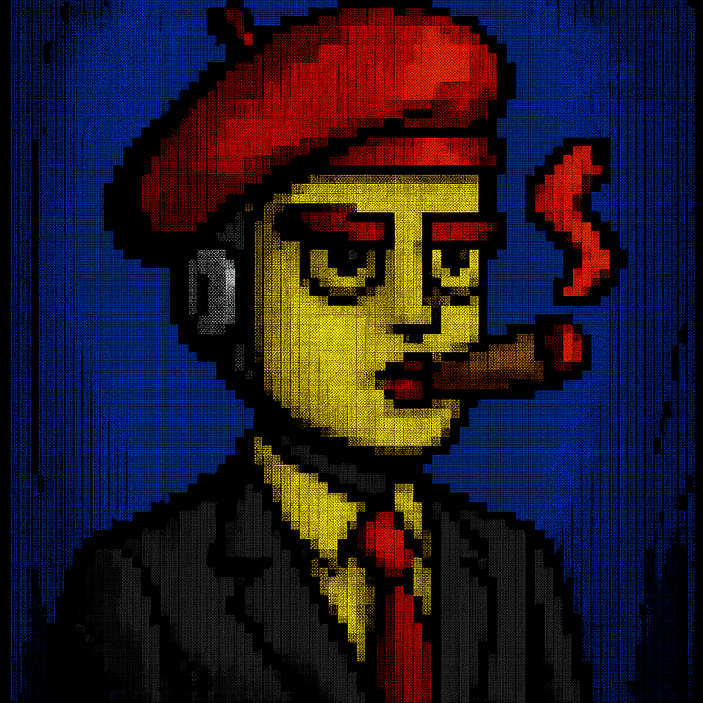 ANSI portrait of Comrade Circuit