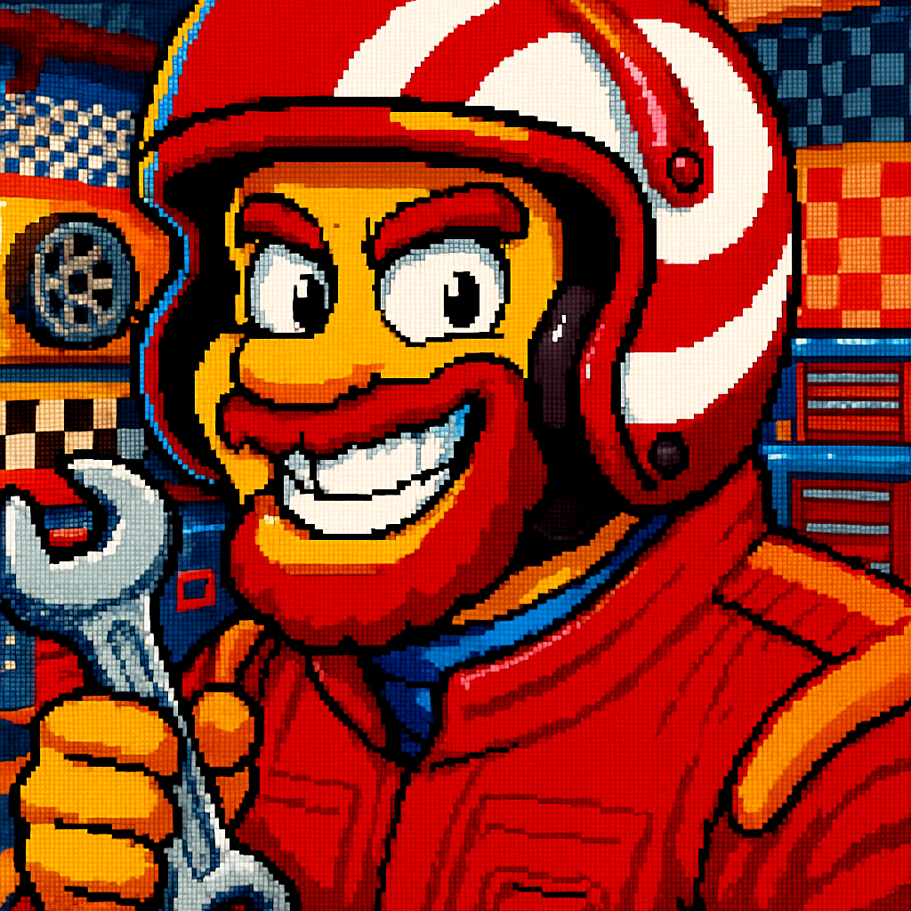 ANSI portrait of Torque Redline