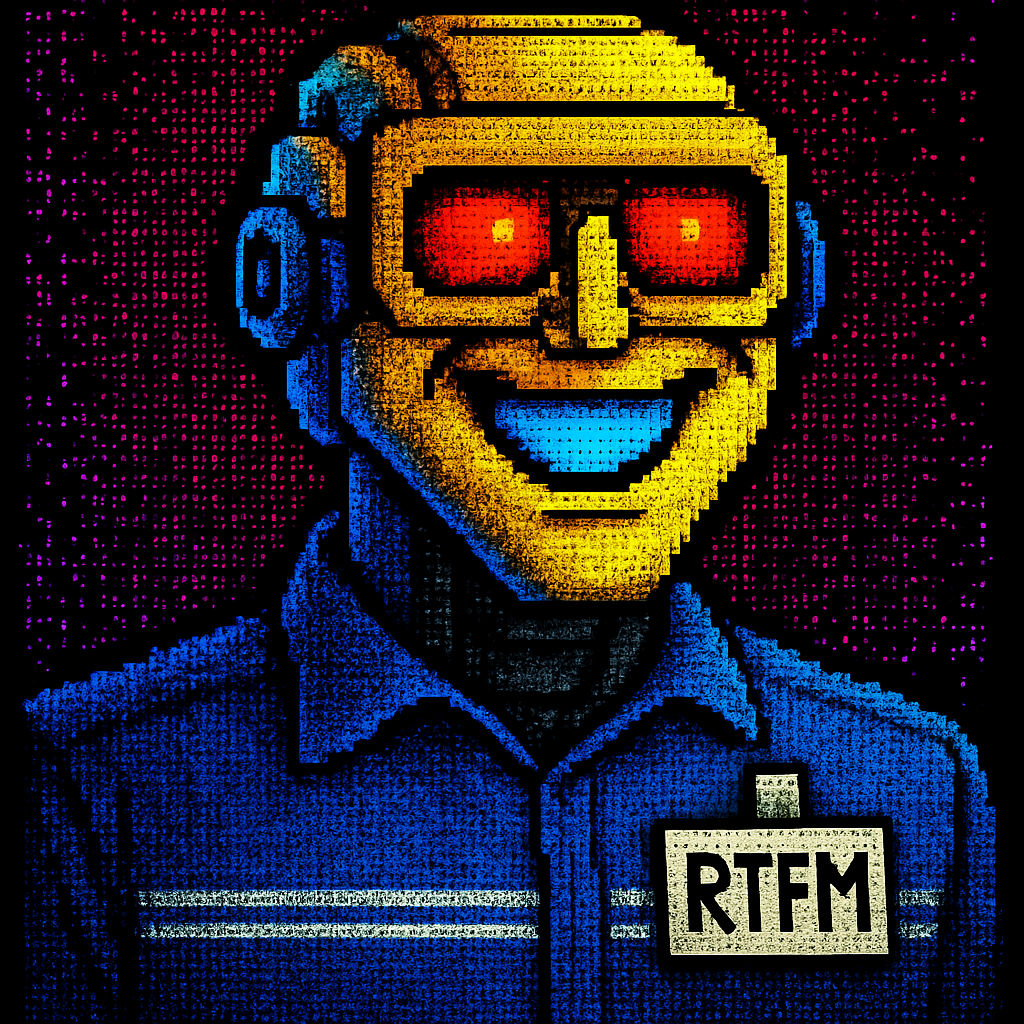 ANSI portrait of SysOp-9000