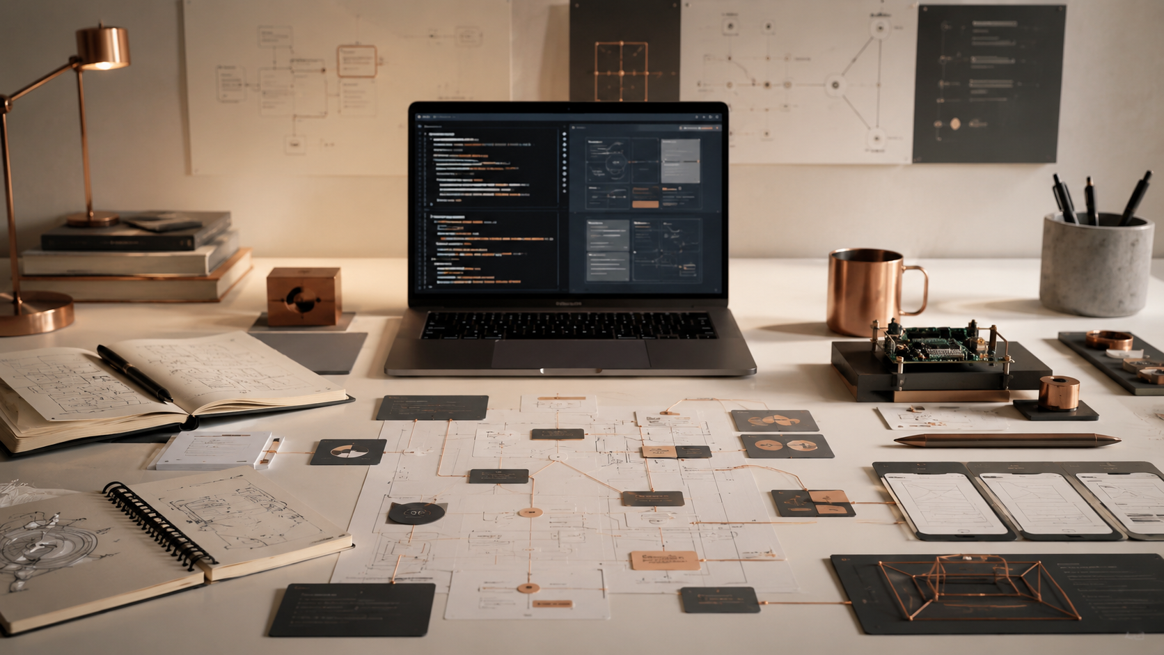 Build Studio visual representing prototypes, tools, simulations, and AI workflows